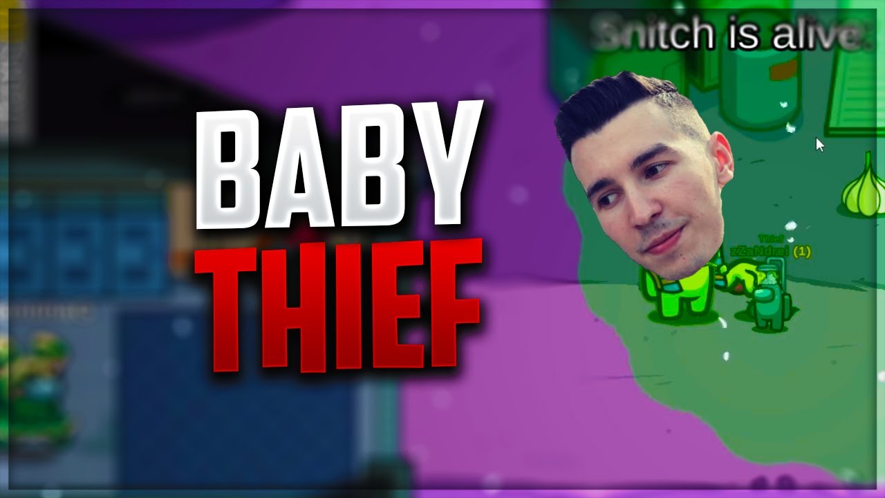 Baby Thief FULL BRAIN pe Among Us MODAT!