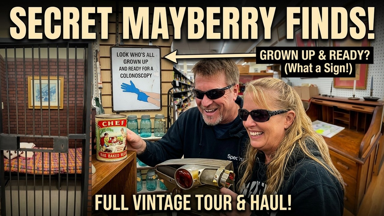 Mayberry Antique Mall - Full Tour of Vintage Finds
