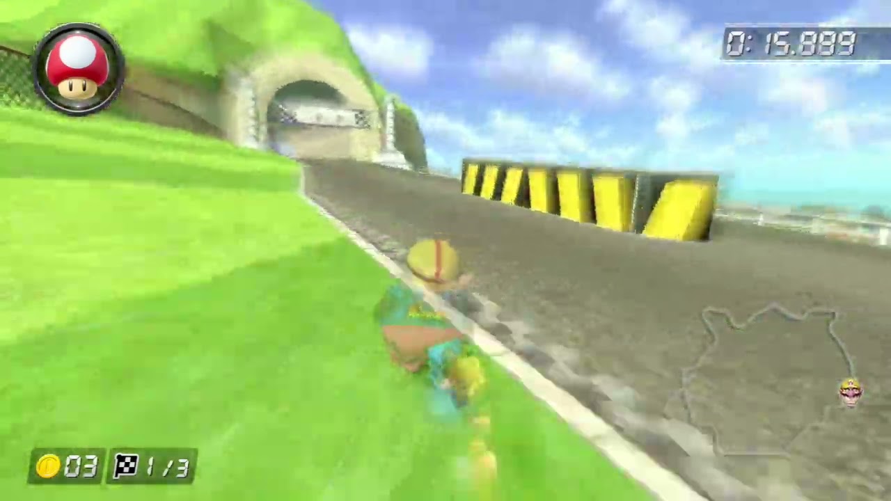 3DS Wuhu Loop [200cc] 59.813 (MK8DX CT)
