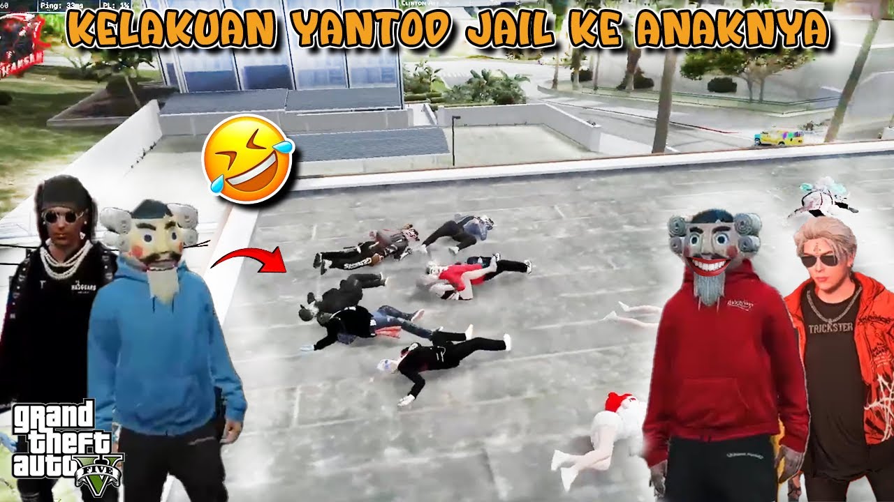 KELAKUAN YANTO NGERJAIN ANAK-ANAKNYA WKWK!! FUNNY MOMENTS || GTA V ROLEPLAY
