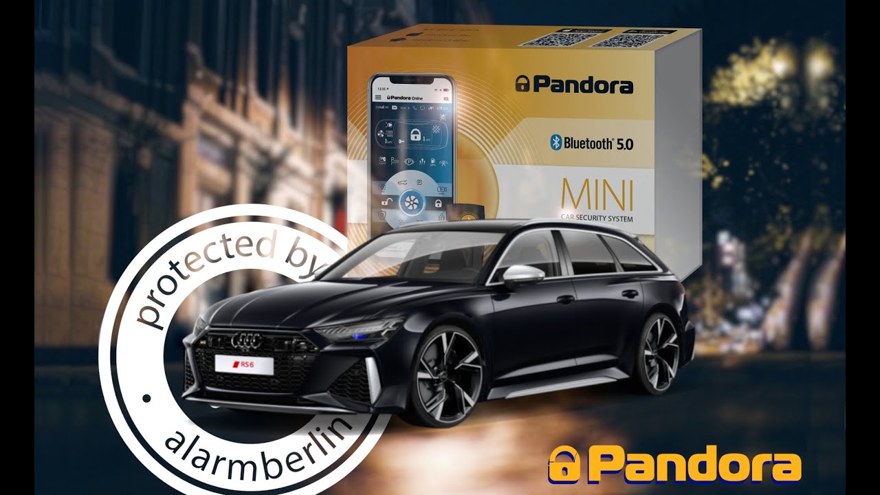PANDORA Mini Alarmanlage | Der sichere KeylessGo & ACC Schutz für JEDES Auto! | AlarmBerlin.de
