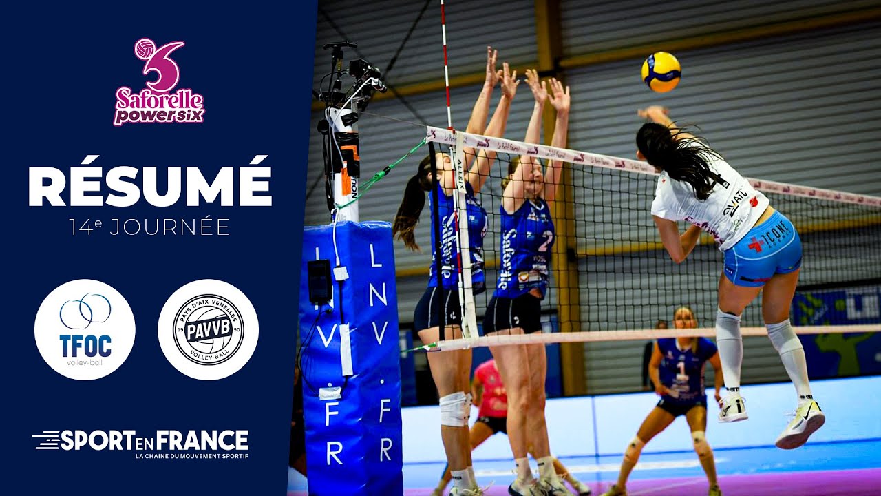 🏐 Le r&eacute;sum&eacute; de TERVILLE FLORANGE - PAYS D'AIX VENELLES (J14) | Saforelle Power 6 2024/25