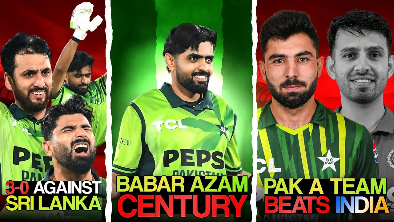 Pakistan vs Sri Lanka|India A vs Pak A| Baber azam Century 