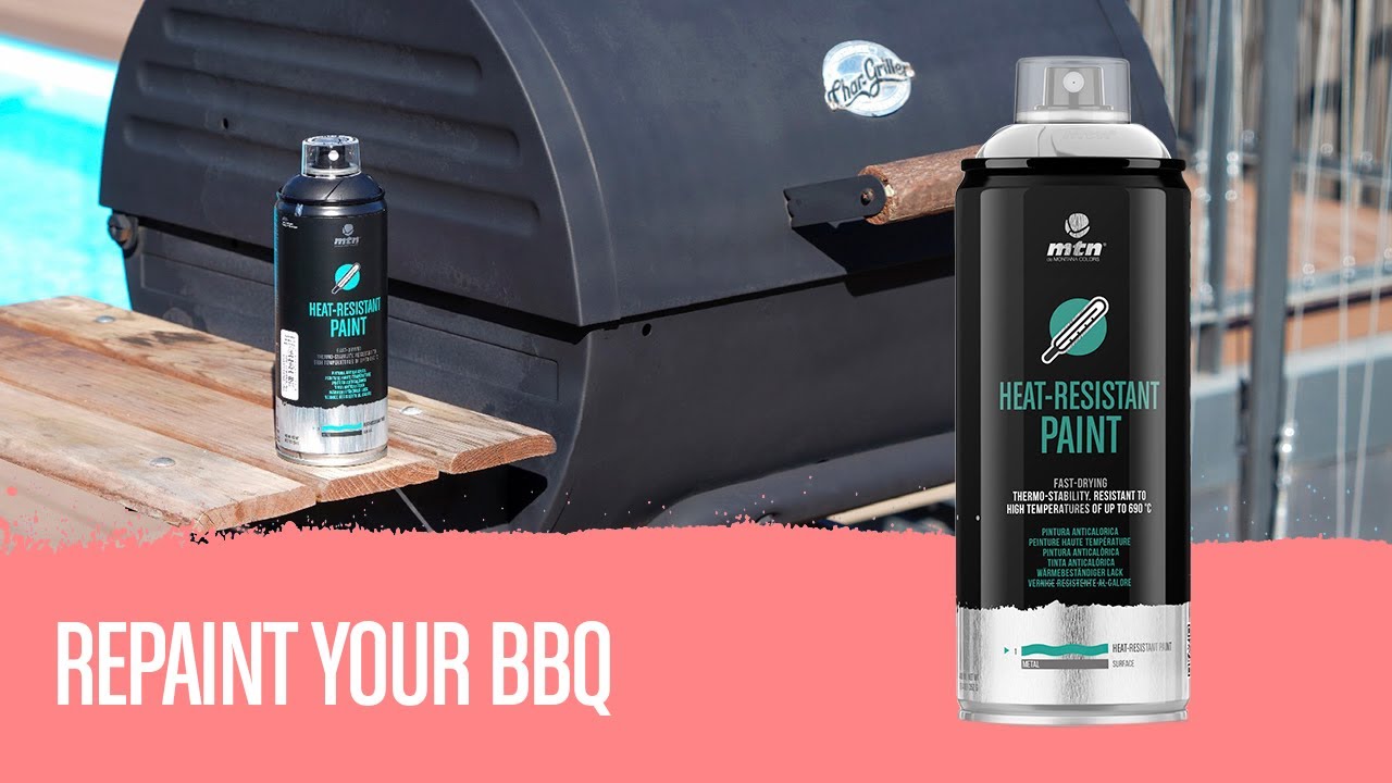 How to paint a heat resistant object with MTN PRO High Temperature Paint