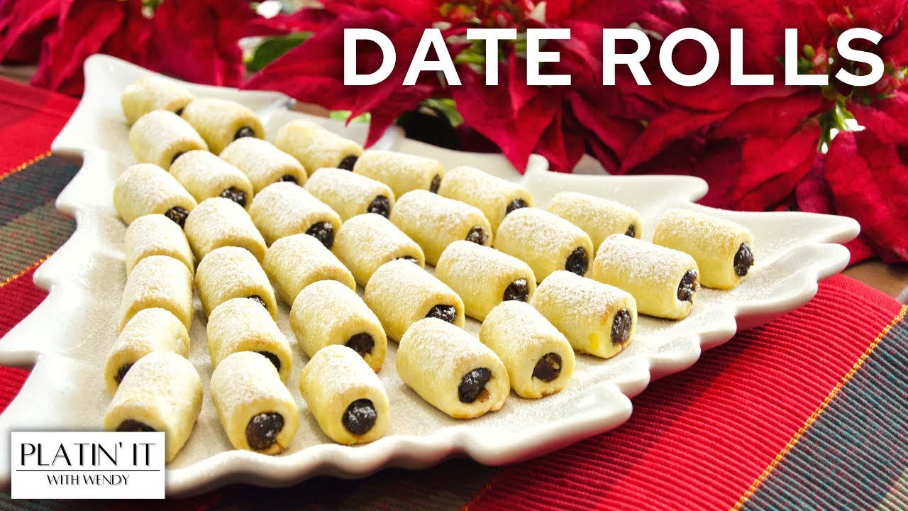 The BEST Date Rolls | How to Make Date Rolls | Holiday Favourites
