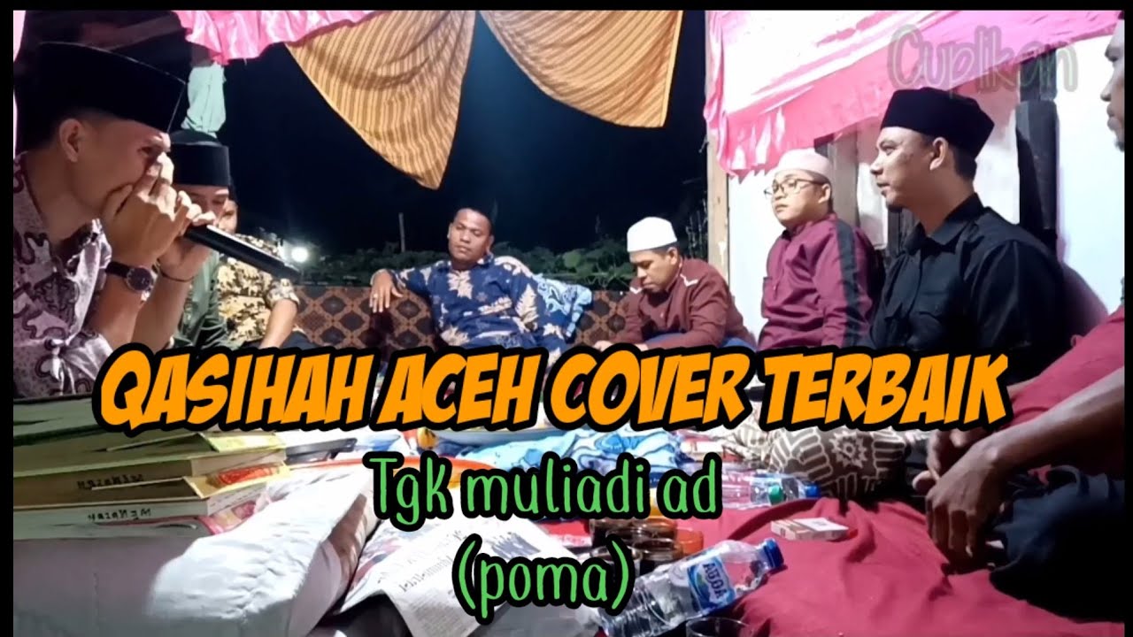 Qasidah Aceh paling menyentuh jasa ibu ayah.cover Tgk muliadi