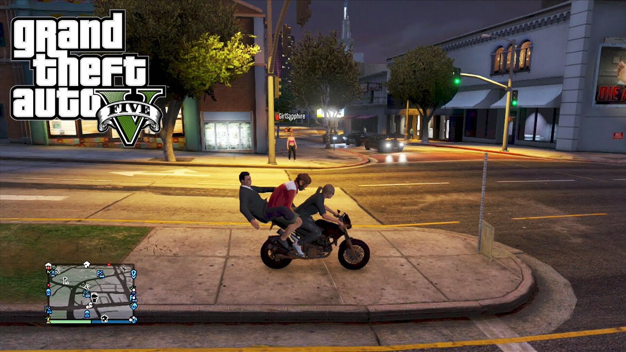 GTA 5 Online Commentary: Lui vs the Bullies and Modders