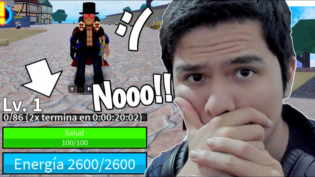 Perd&iacute; TODO en Blox Fruits 😭... &iquest;Podre Recuperarlo?