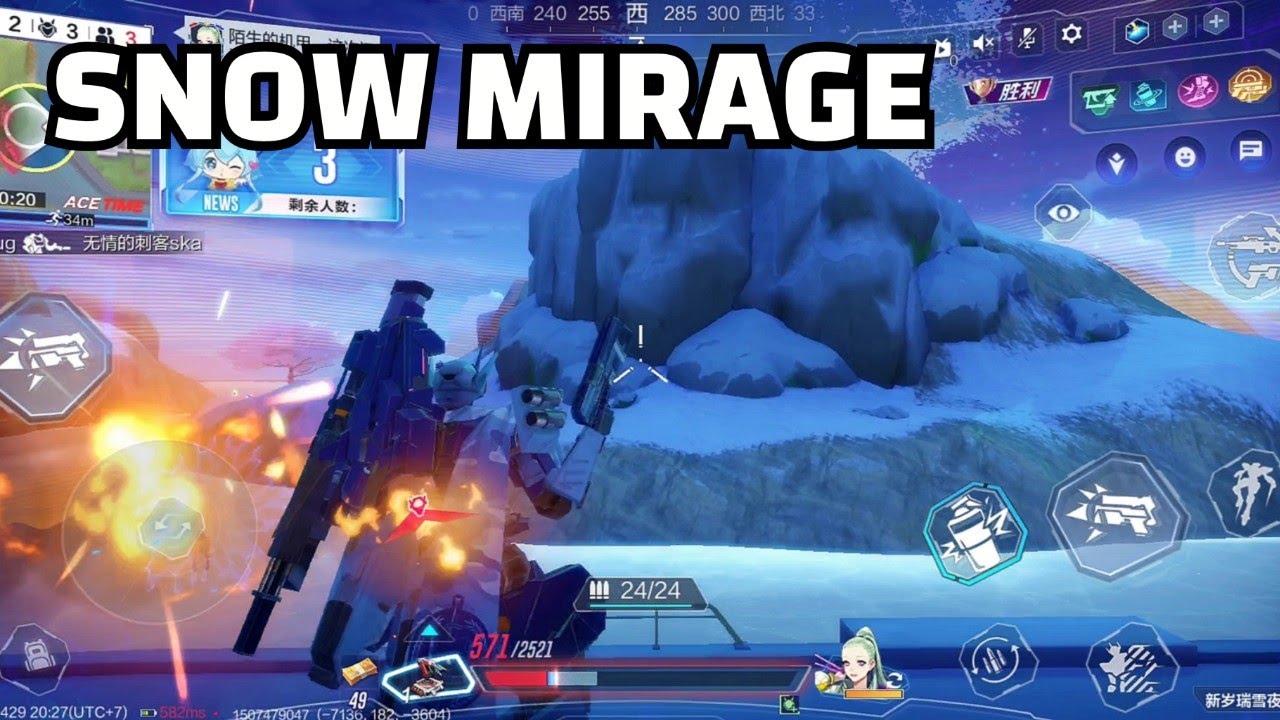 Hard Match Solo Snow Mirage🥶 | Mode Battle Royale | SMC - Super Mecha Champions