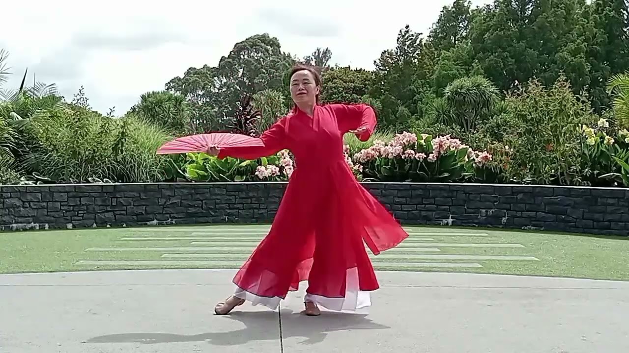 💃夏辉原创舞蹈 🪭雪龙吟🪭初学成  尚不完美 须针对练习✊✊✊