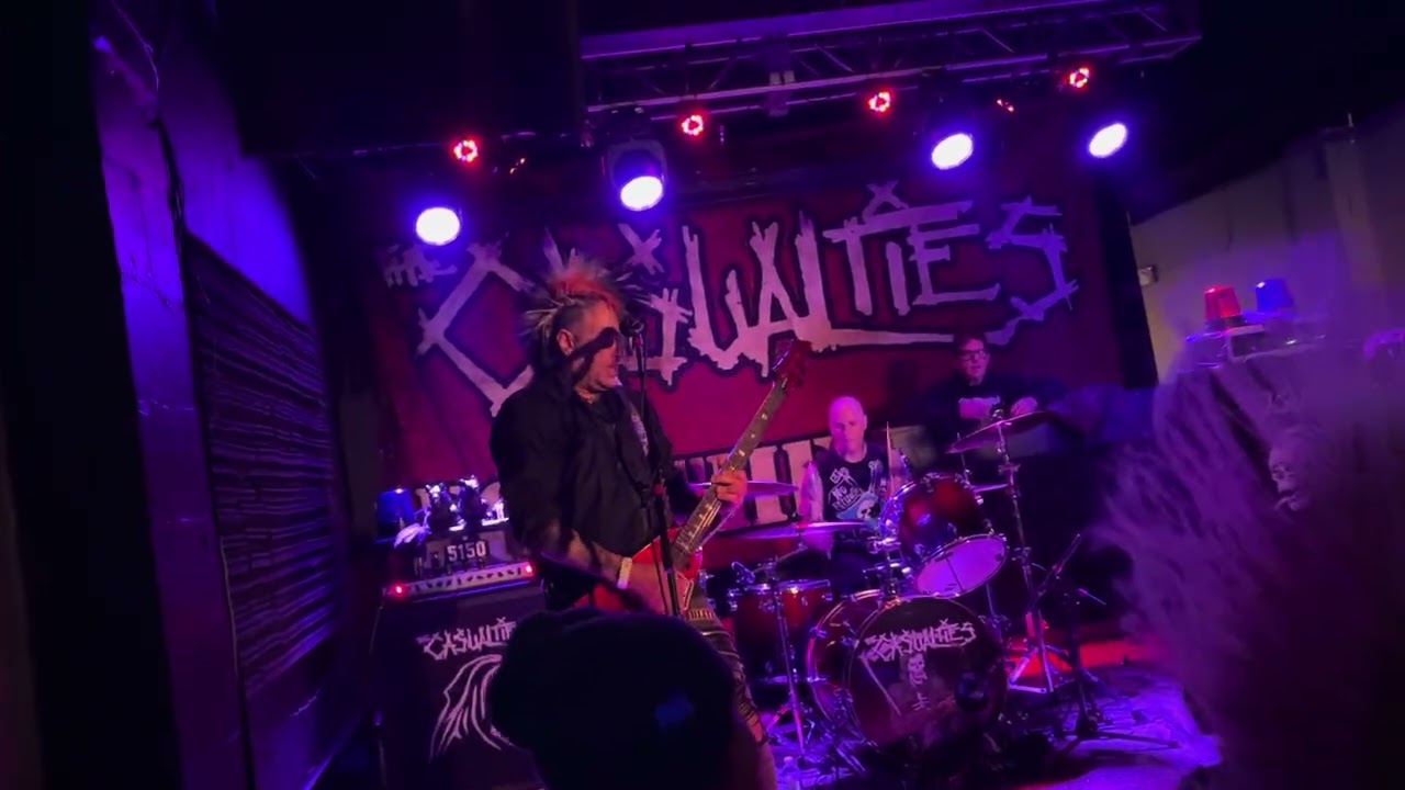 The Casualties - Two Faced Live Covington Ky 12/7/25