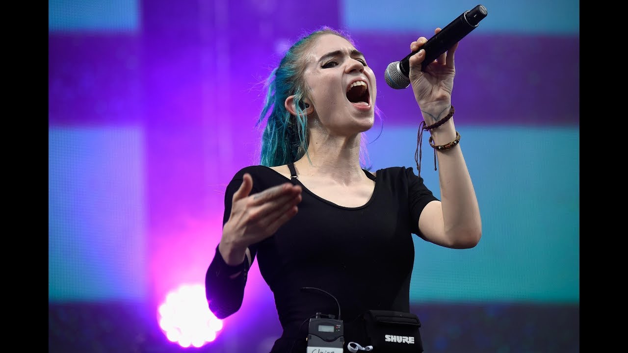 Grimes screaming for 10 minutes straight