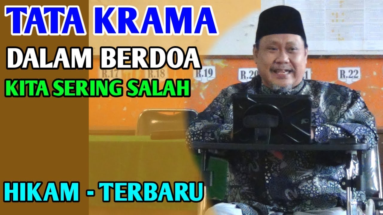 KH.IMRON JAMIL TERBARU AL-HIKAM | Adab Dalam BERDOA