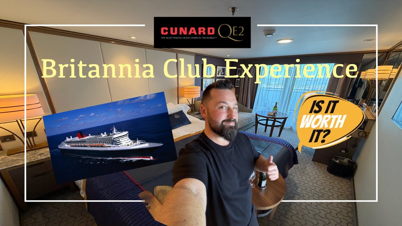 Всё о клубе Britannia на борту Queen Mary 2 | Балкон клуба Britannia 13009 | Полный тур и обзор