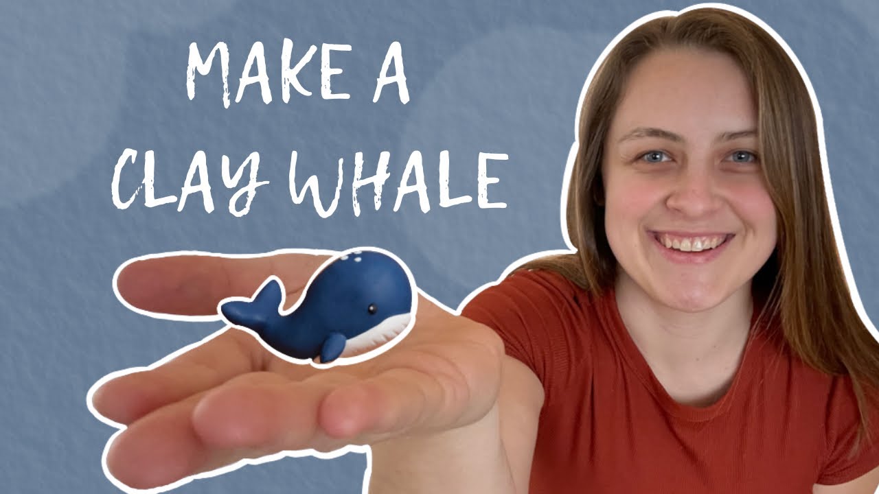 How to Sculpt a Miniature Polymer Clay Blue Whale