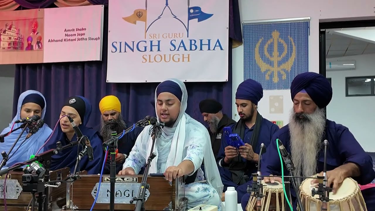 Bibi Arshpreet Kaur Jee UK - Slough Samagam -Raensabaee -  2024 - AKJ