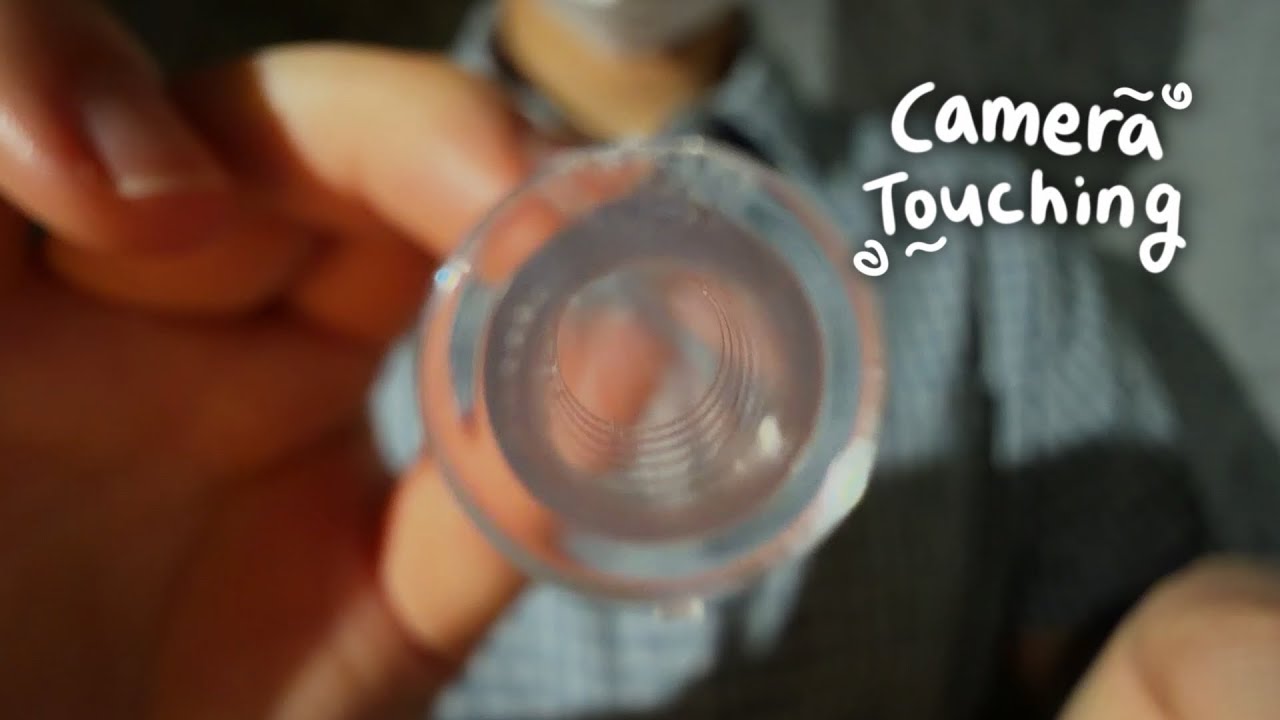 ASMR 진정한 카메라터칭은 이런 것... 렌즈 톡톡 시각적 팅글 Camera touching visual tingle