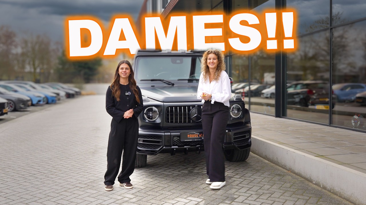 DE DAMES ZIJN TERUG 👀… EN DIT KEER EEN G63 AMG! 😏🔥