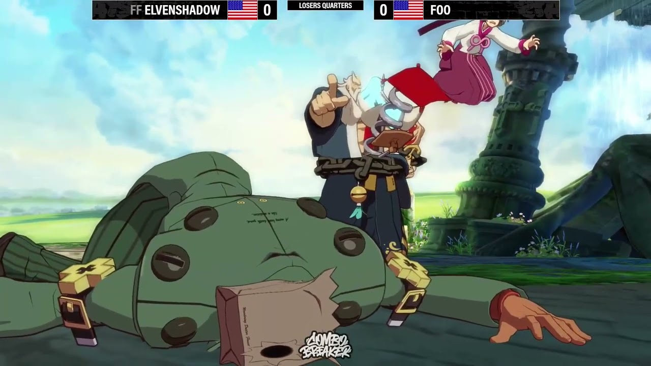 ElvenShadow (Faust) vs Foo (Kum Haehyun) - Combo Breaker 2022 GGXRD Losers Quarters