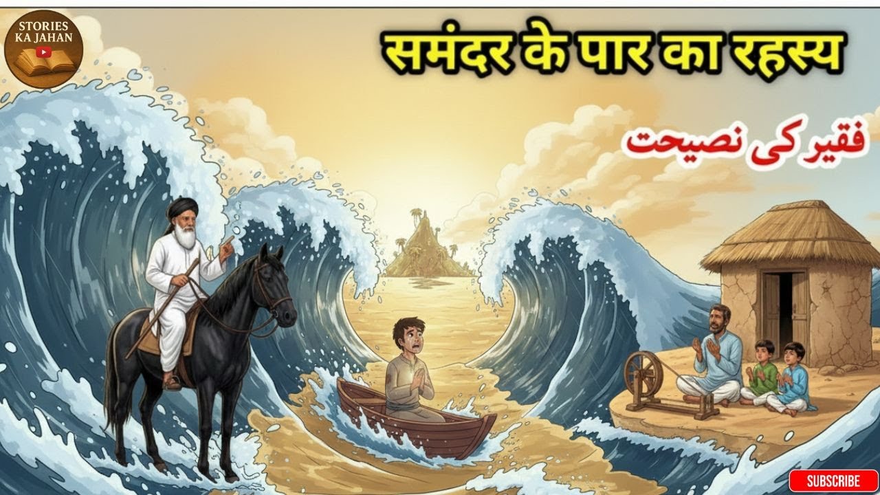 Samandar Ke Paar Ka Raaz — Iman, Sabr Aur Haq Ki La-Zawal Dastan  #moralstory