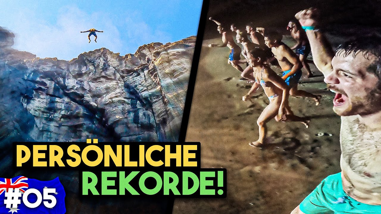 20+ METER Saltos in eine HAI-BUCHT! & Traumhafte HÖHLE am Spot entdeckt! | Down Under - Folge 5 🇦🇺