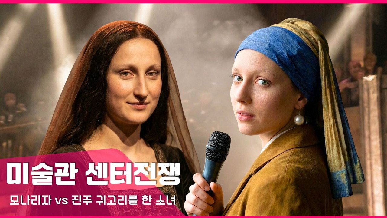 [쇼미더뭐니/4회] 모나리자 vs 진주 귀고리를 한 소녀 @미술관 센터 배틀