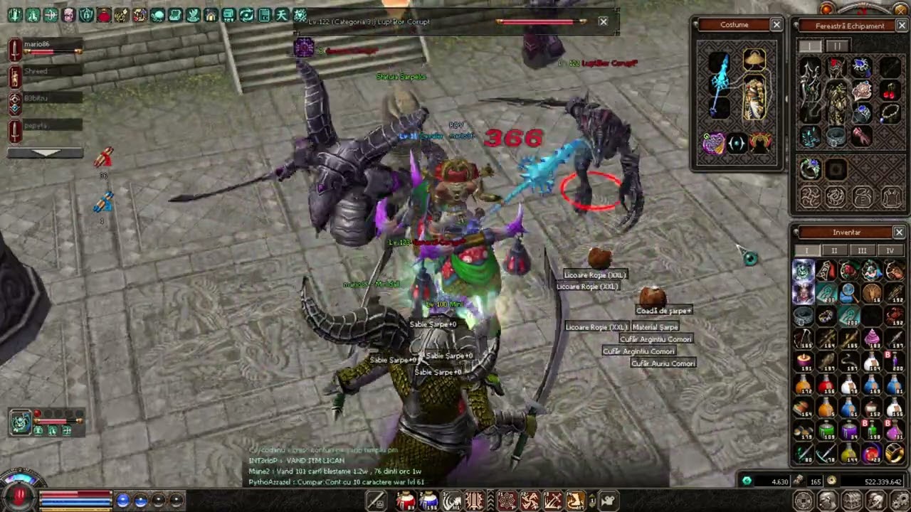 Metin 2 ro Carpathians  101 crafturi arme sarpe