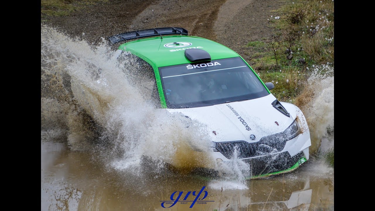 Skoda Fabia R5 - Test in Greece 2018