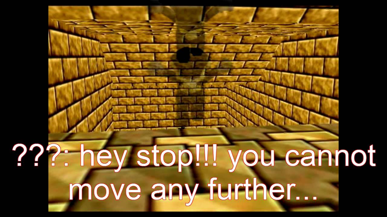 super mario 64 bloopers: desert head