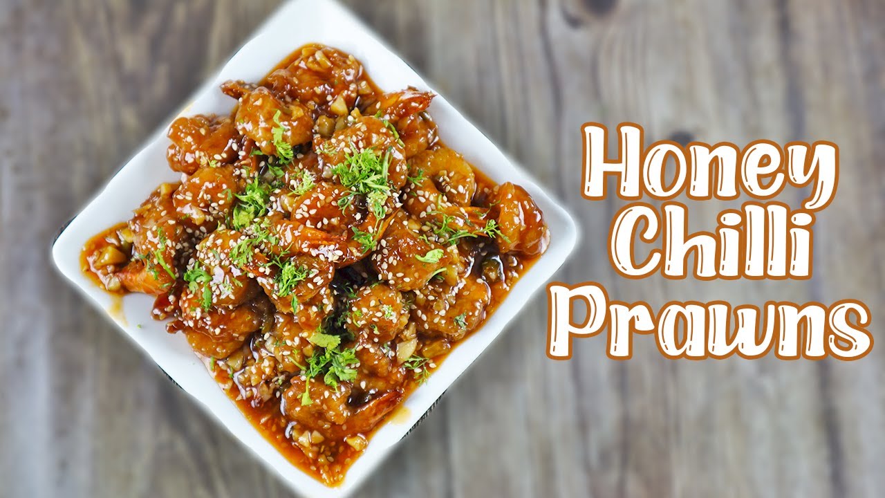 Honey chilli Prawns| Sweet Prawns Dry|Super Tasty & Healthy Prawns Recipe|Cook with BACAH|BACAH|