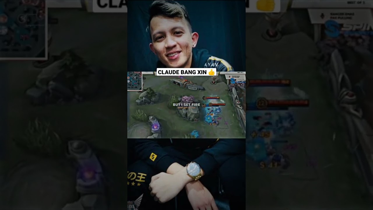 MOMENTS RRQ XIN CLAUDE M2 || Mobile Legends #rrqxin #mobilelegends #shorts #m2