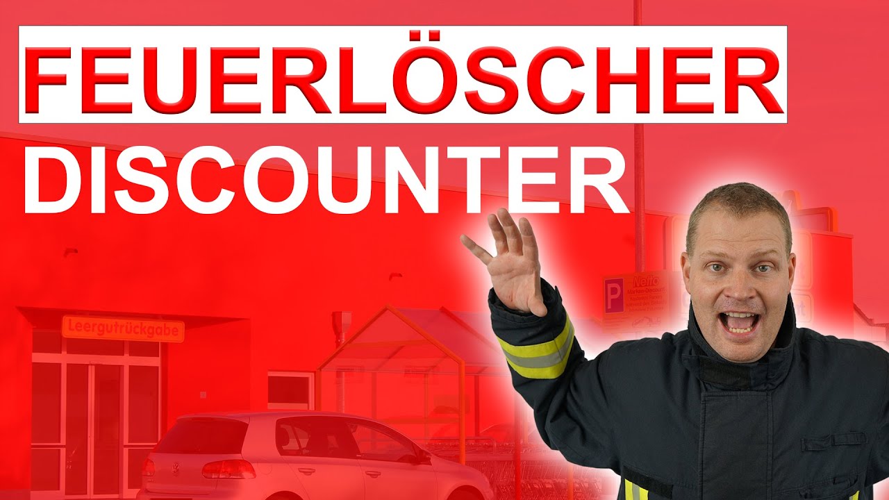 Warum keinen Feuerl&ouml;scher beim Discounter kaufen? #brandschutzexperte