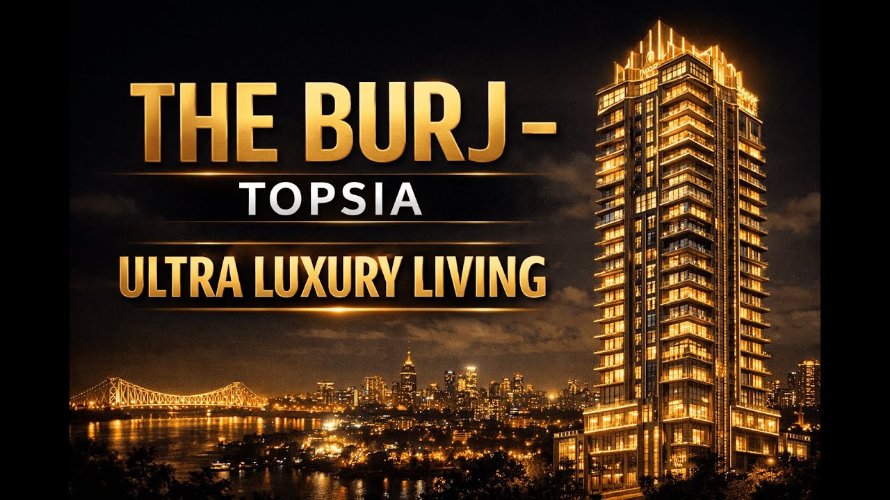 The Burj Topsia Kolkata | Ultra-Luxury Residences Near EM Bypass | Premium Living