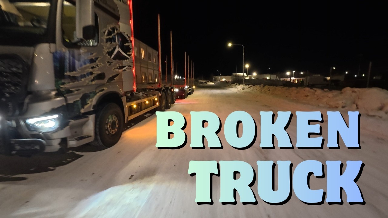 Truck Trouble, Tight Turns, Detaching the crane & a New 247 Store Test