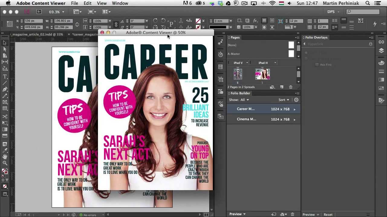 Digital Publishing With InDesign CC: Hyperlinks for DPS Apps