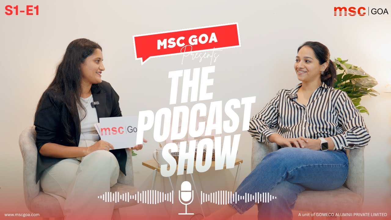 MSC GOA | THE PODCAST SHOW | Dr. Diksha Phadke (Dermatologist) | Season 1 | Episode 1