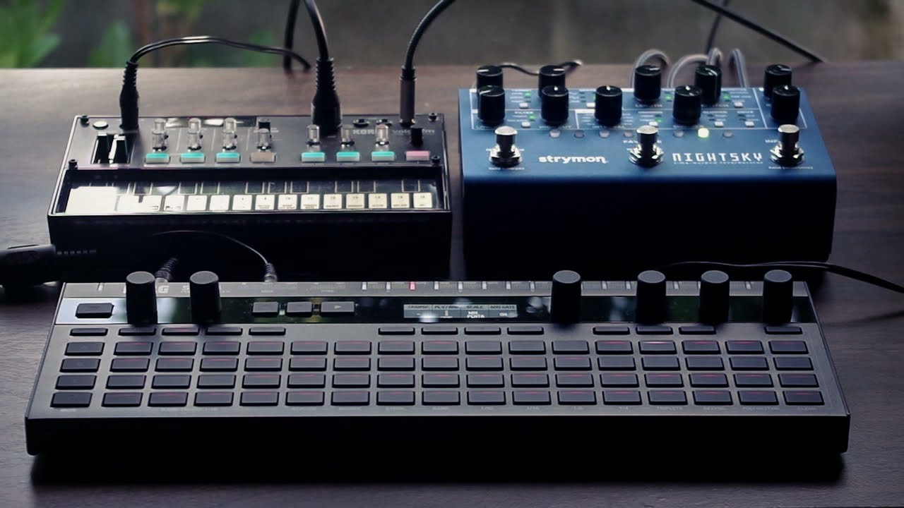 Korg volca fm, sq-64, Strymon nightsky  -  Ambient music  ~  Asa no oto  ~