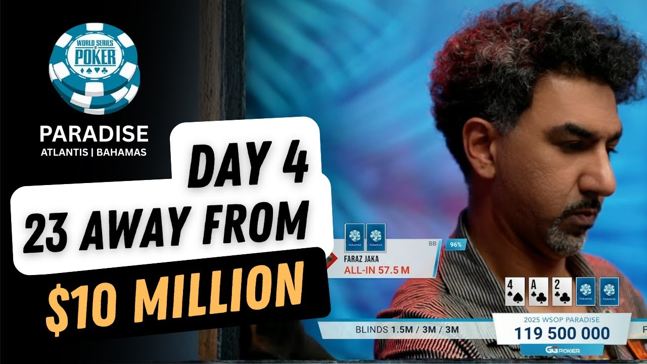 Final Decisions of a $10M Chase | WSOP Paradise