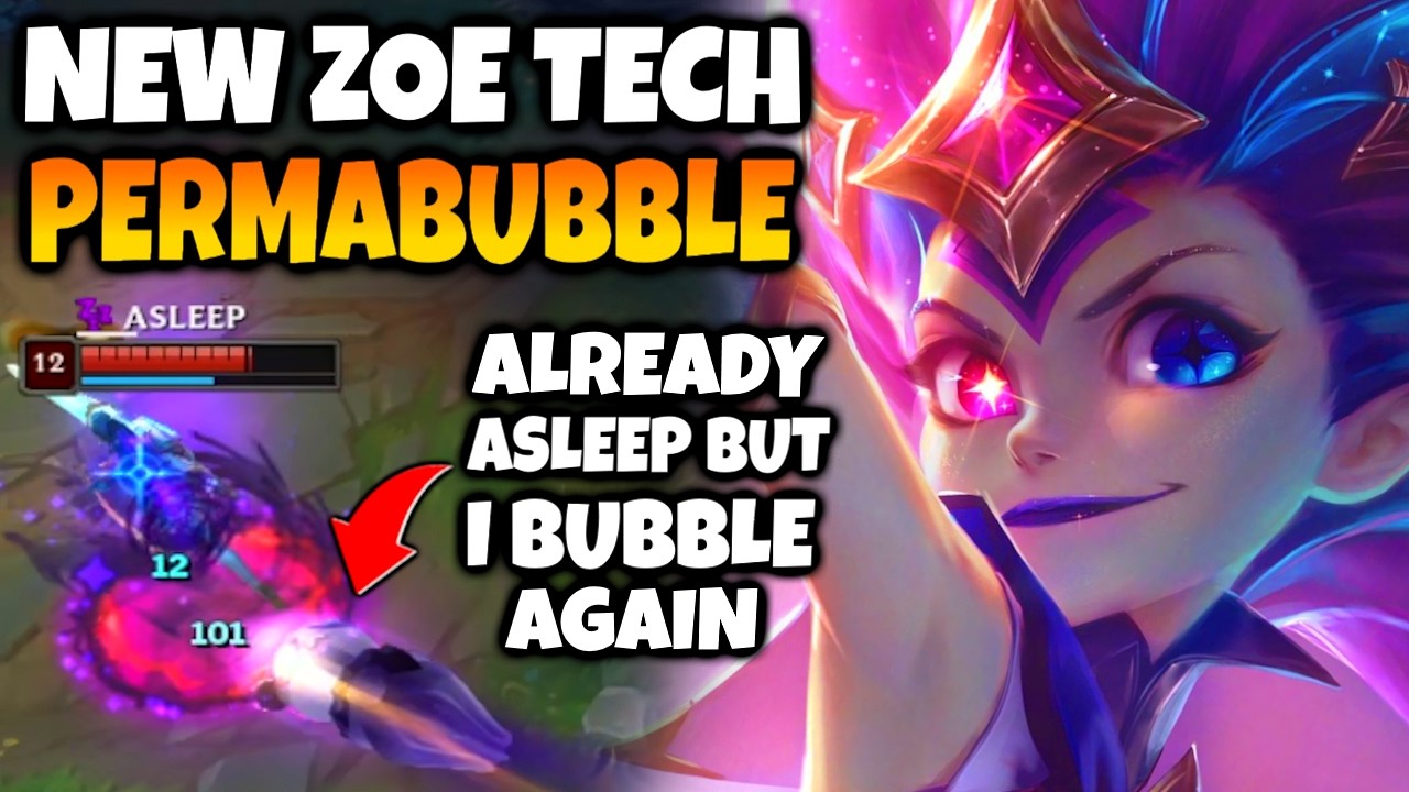 THE ZOE REWORK makes BUBBLE CD SO SHORT IT BASICALLY RESETS BEFORE THEY WAKE UP
