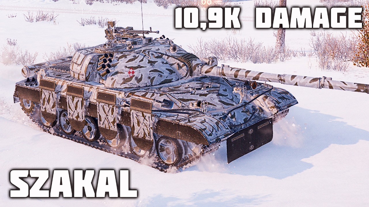Szakal WoT – 5Kills, 10,9K Damage