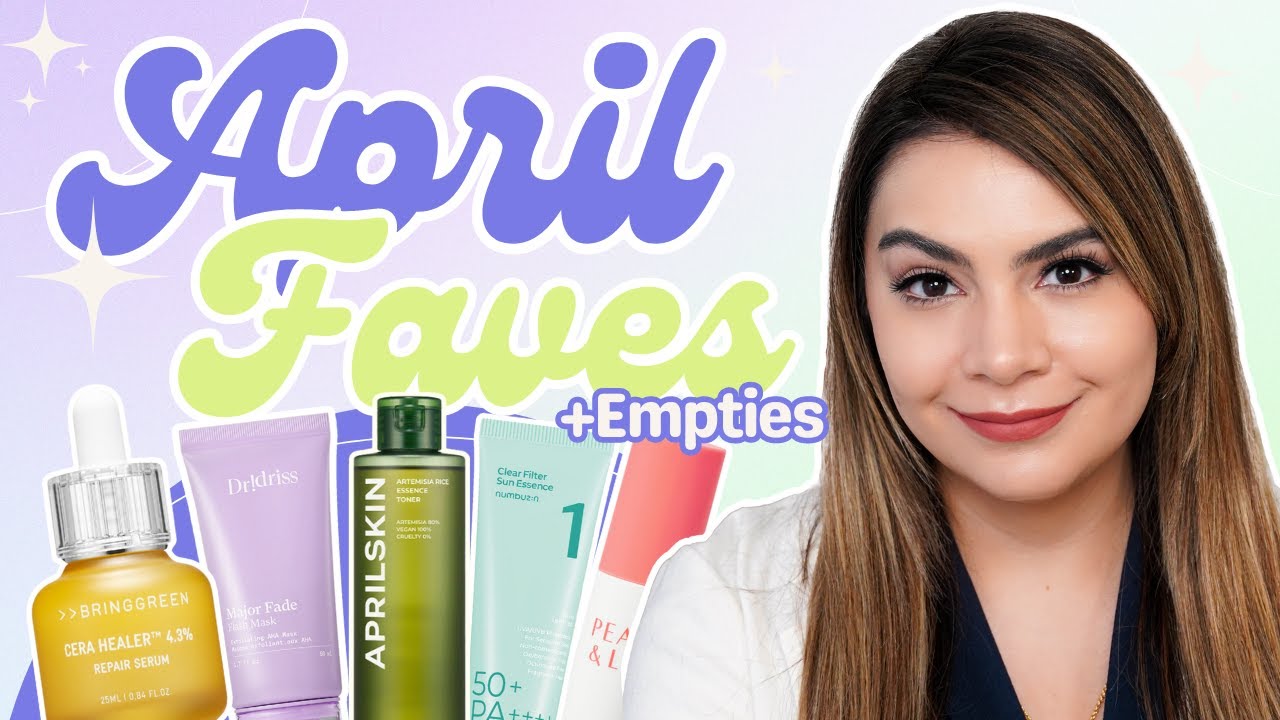 April Faves + Empties | Bringgreen, Dr. Idriss, Numbuzin, Aprilskin, P&L