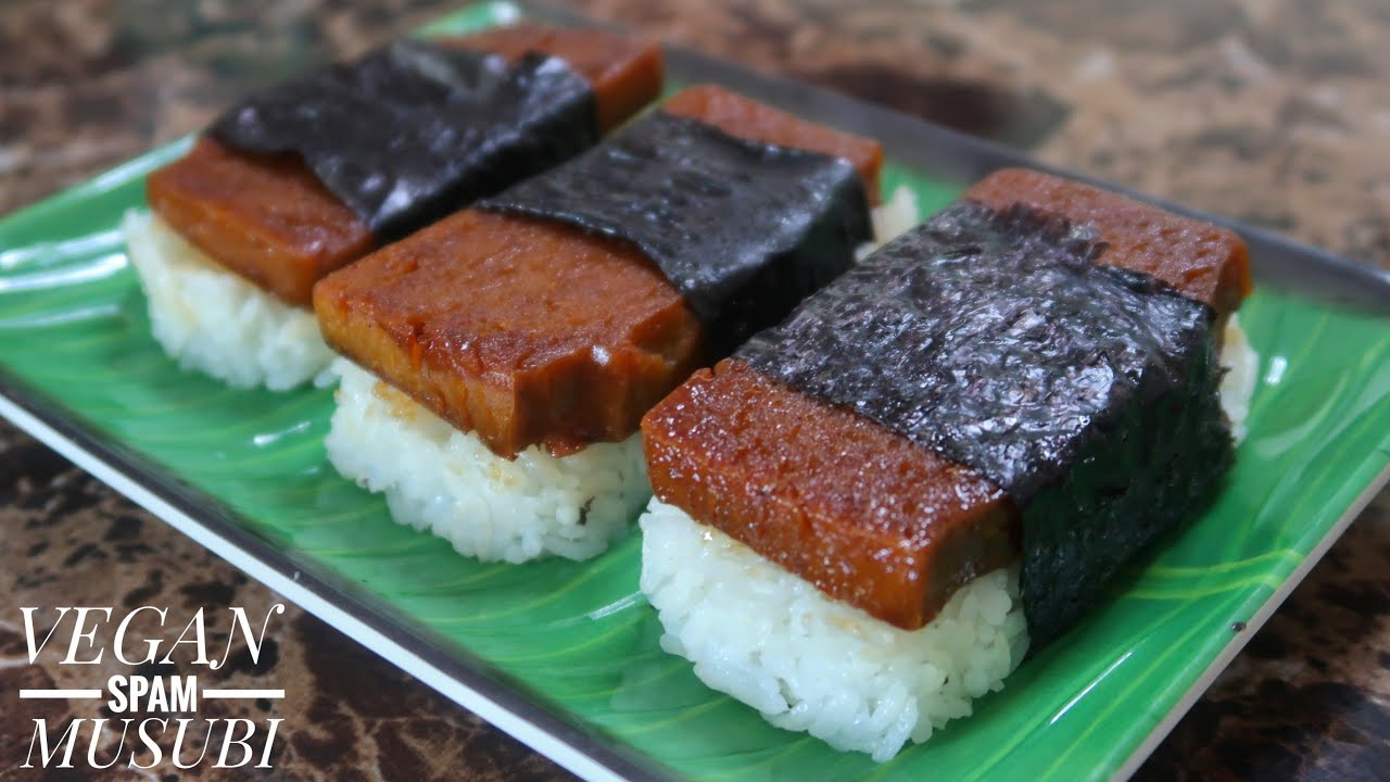 Vegan Spam Musubi | Vegan Spam from scratch!