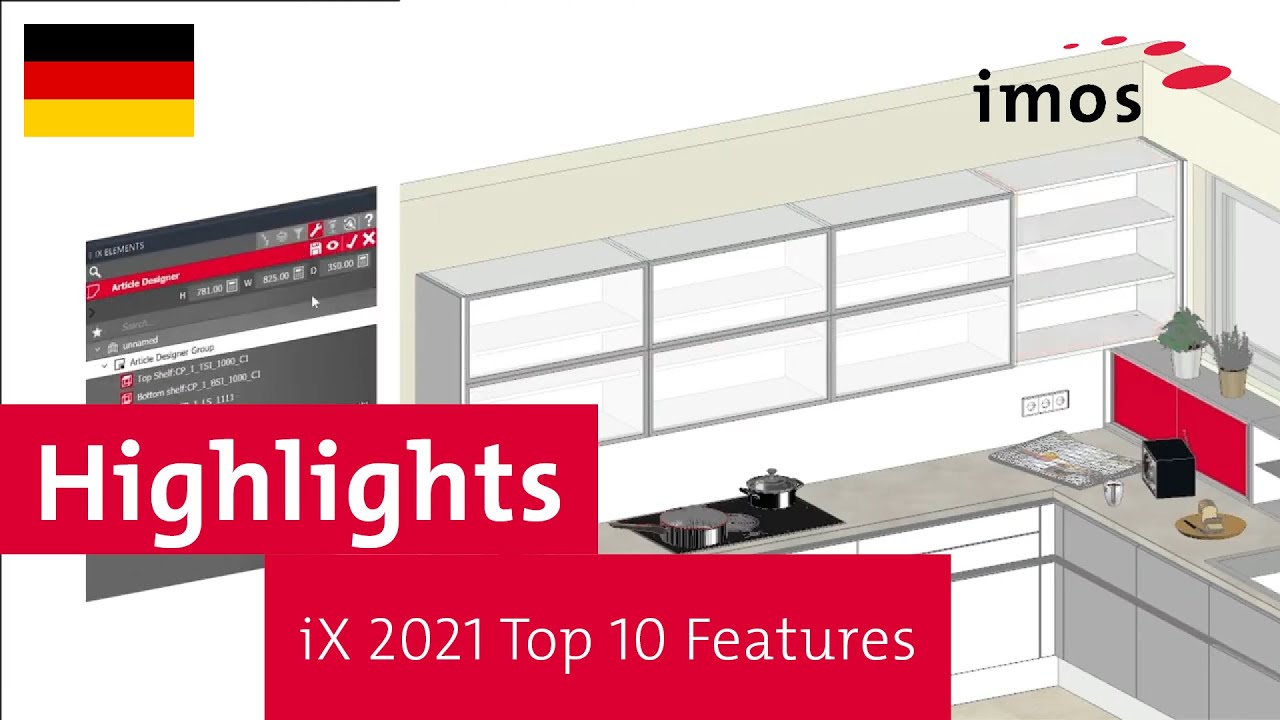 imos iX 2021 Top 10 Features [DE]