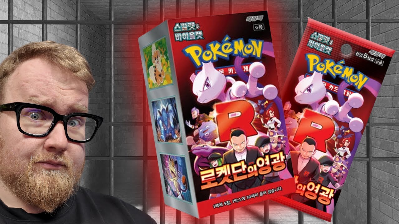 KOREAŃSKI BOOSTER BOX POKEMON The Glory of Team Rocket [sv10]