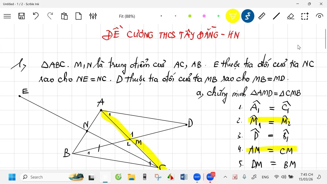 Toán lớp 7