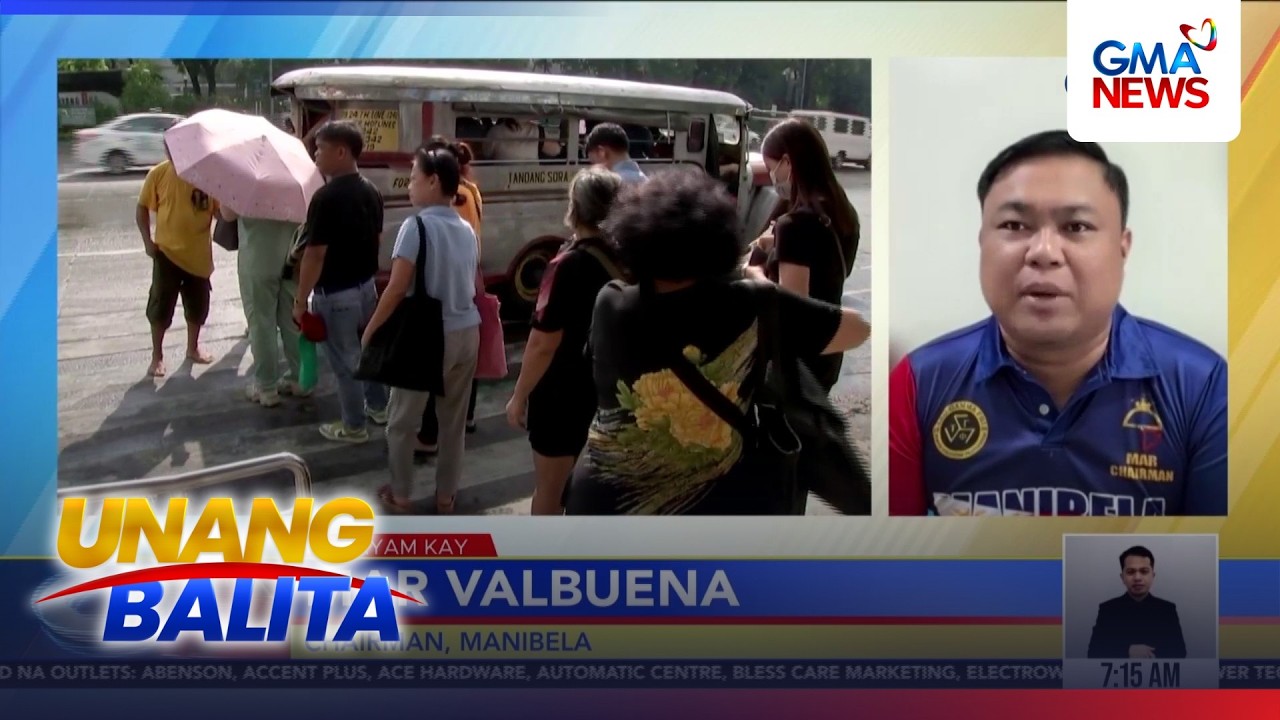 Panayam kay Mar Valbuena, Chairman, MANIBELA (July 20, 2026) | Unang Hirit