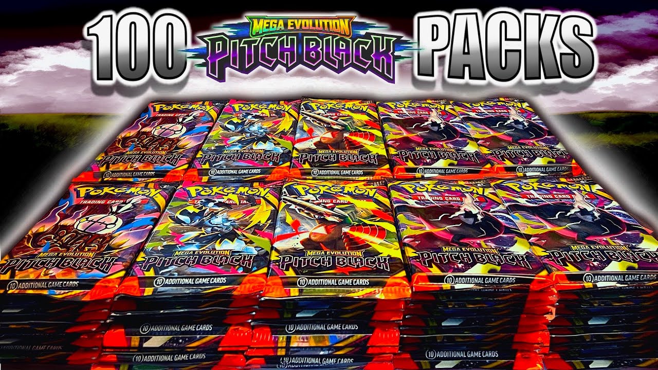 Я открыл 100 наборов &laquo;Pitch Black&raquo; по Pok&eacute;mon!