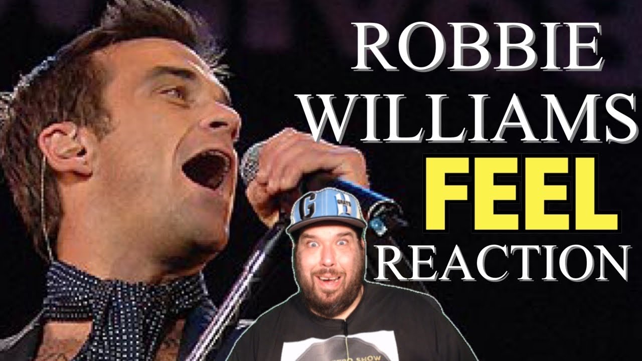 Robbie Williams - Feel ( Live at Knebworth ) | REACTION