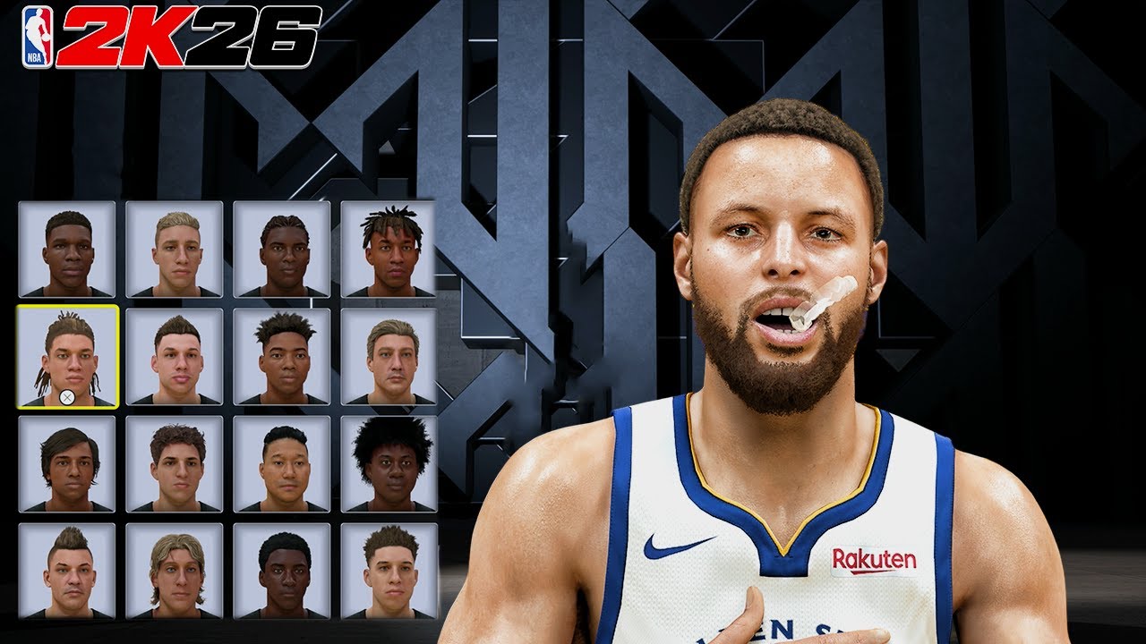 ЛУЧШЕЕ СОЗДАНИЕ ЛИЦА СТИВЕНА КАРРИ В NBA 2K26