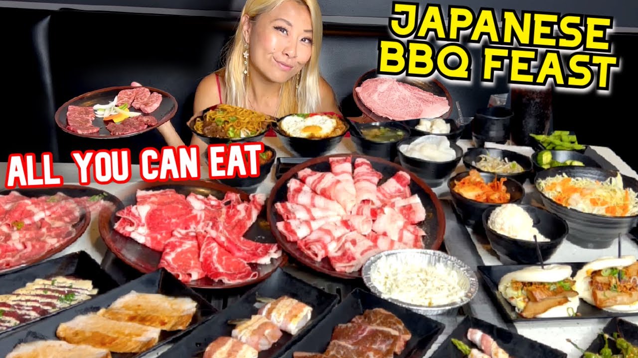 All You Can Eat JAPANESE STEAK BUFFET at Shinobu in Westminster, CA!! #RainaisCrazy